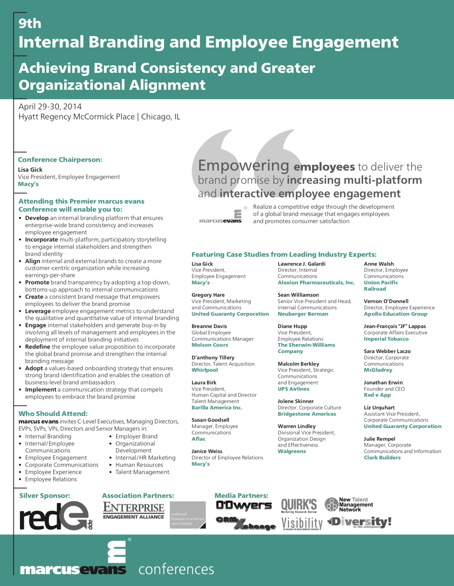 9th Annual Internal Branding and Employee Engagement