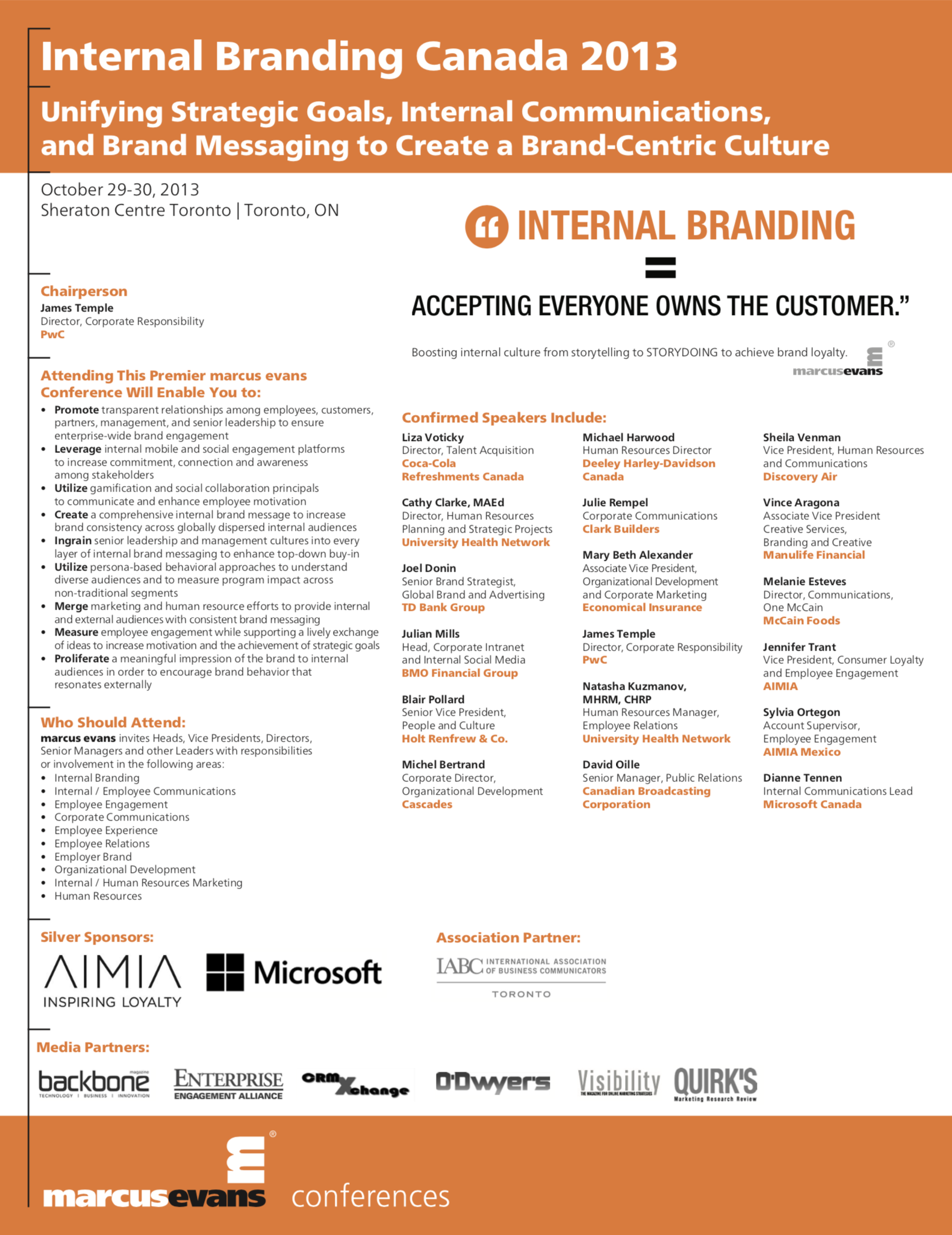 Internal Branding Canada 2013